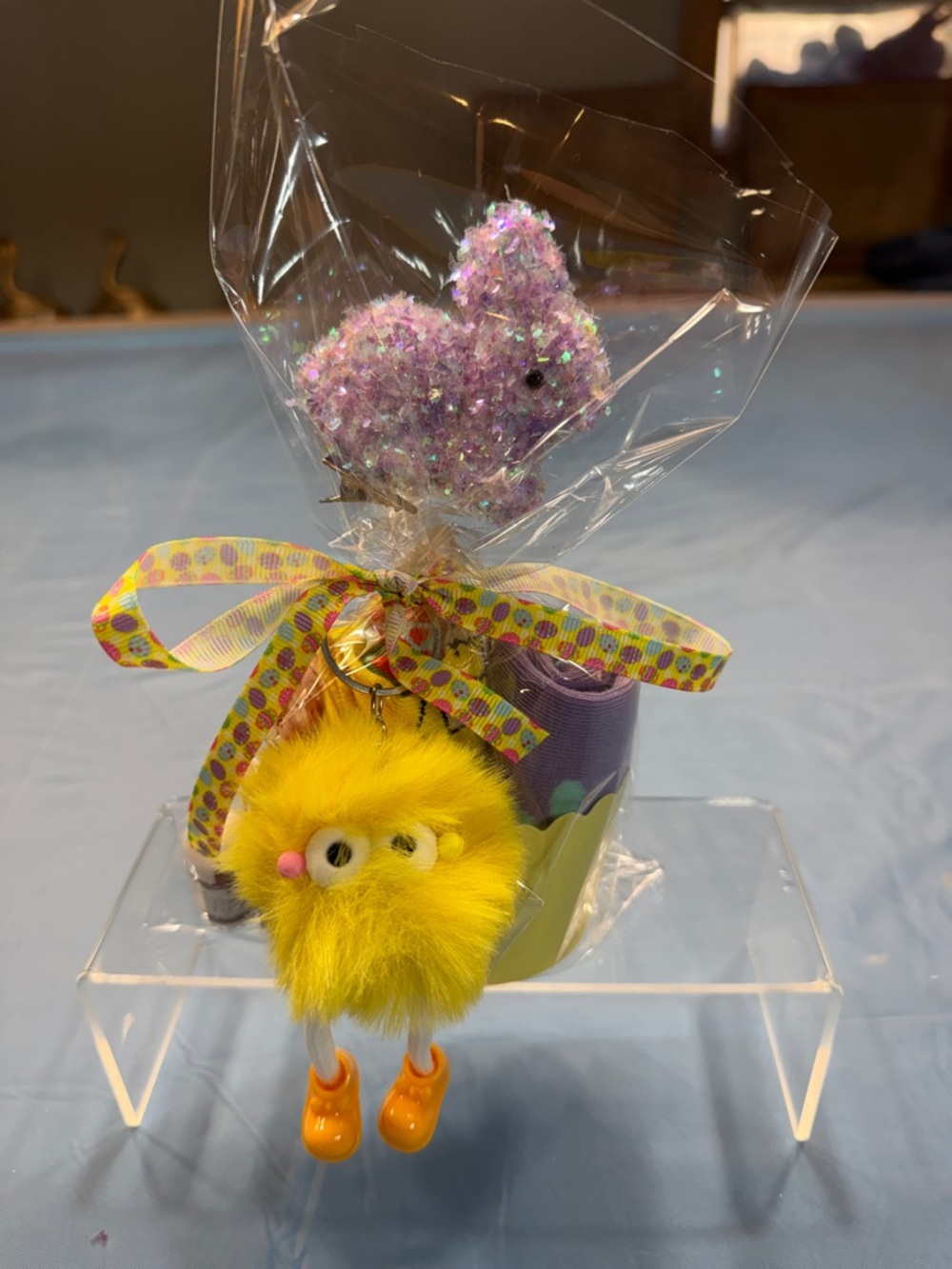 Spongebob Squarepants Easter Yellow And Purple So… - image 1